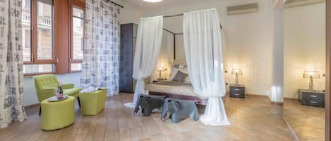 Habitación doble | Escritorio, cunas gratuitas y wifi gratis