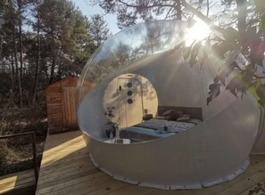 Basic Room, Garden View | Individually furnished, free cribs/infant beds, bed sheets - Le Mas Des Pins (Beynes)