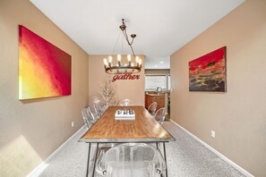 Condo, 3 Bedrooms | Dining - J1 Meadow Creek Miniums 3 Bedroom Condo by RedAwning (Vail)