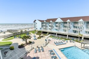 Condo, 2 Bedrooms | Pool | A heated pool - Seascape 2309 2 Bedroom Condo by RedAwning (Galveston)