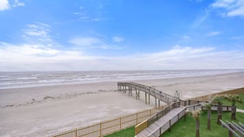 On the beach