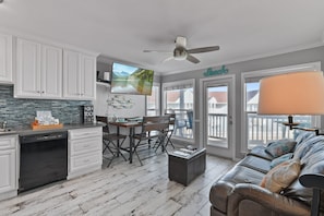 Condo, 1 Bedroom | Living area | TV - Seascape 1318 1 Bedroom Condo by RedAwning (Galveston)
