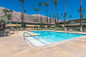 Condo, 2 Bedrooms | Pool | A heated pool - Hidden Oasis 7 Day Minimum 2 Bedroom Condo by RedAwning (Palm Springs)