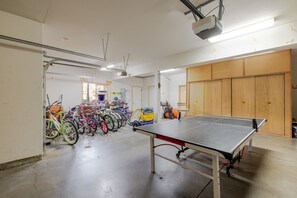 Games room - 3 Mulligan Home features Hot Tub on Private Deck and Wood-Burning Fireplace by RedAwning (Bend)