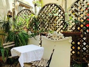 Courtyard view