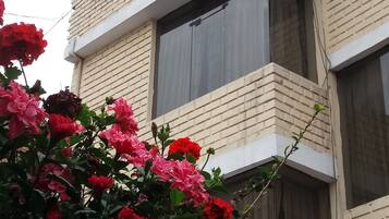 Voorkant van accommodatie