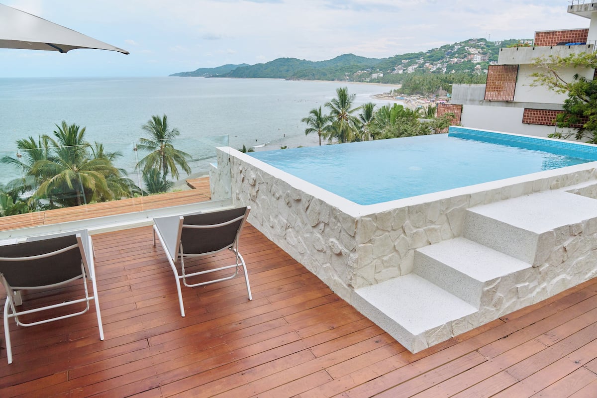 Ocean View Penthouse Premium | Piscina privada