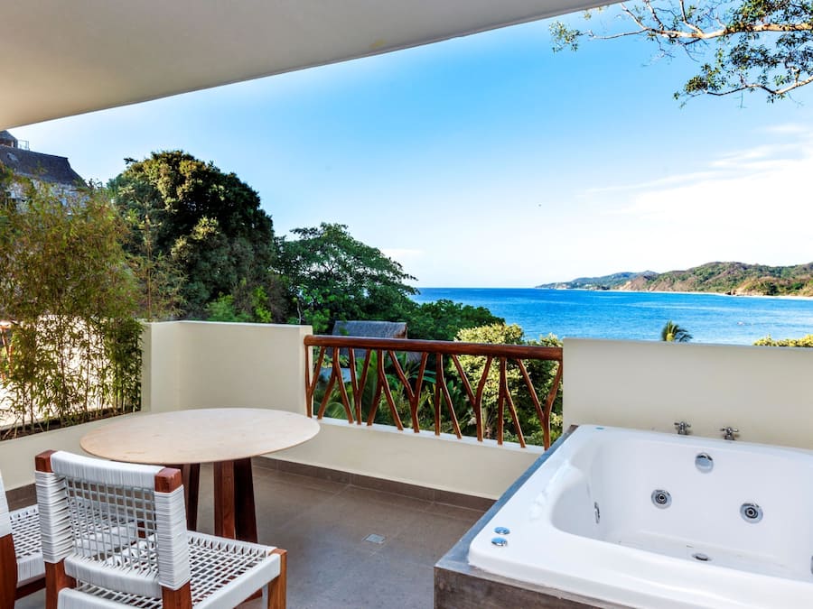 Ocean View Junior Suite | Privat boblebad