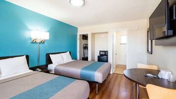 Free WiFi, bed sheets