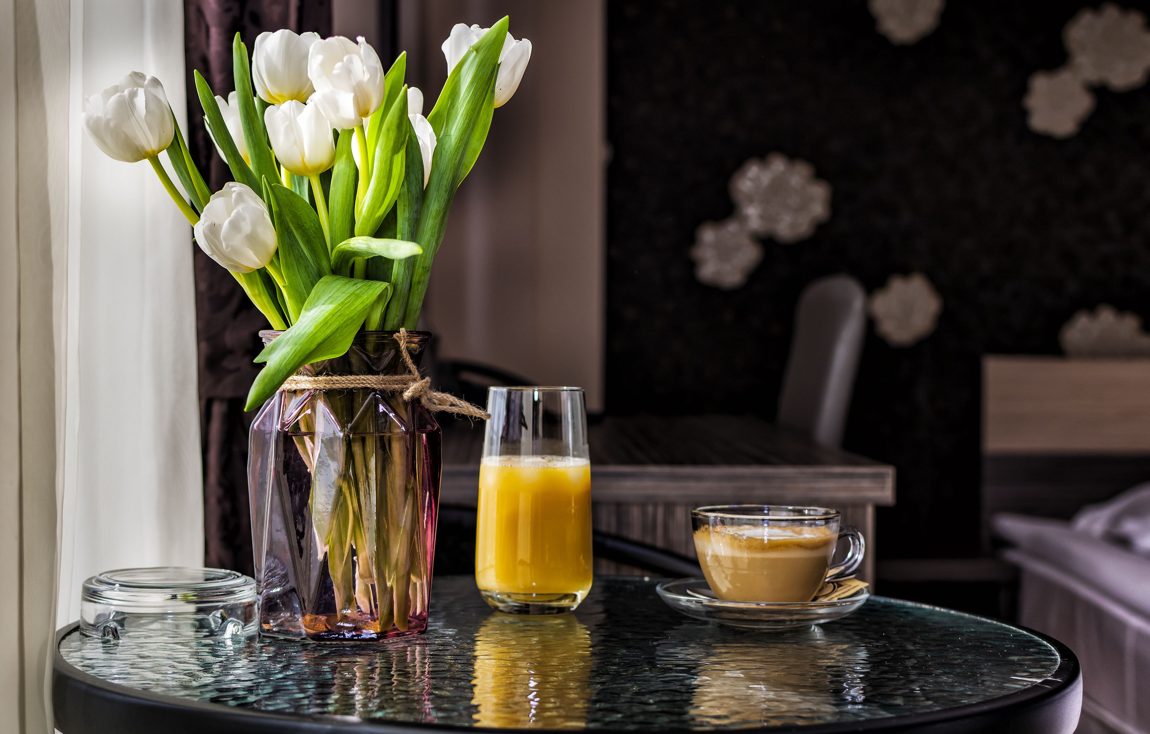 Deluxe-Studio, Stadtblick | Hochwertige Bettwaren, individuell dekoriert, Schreibtisch