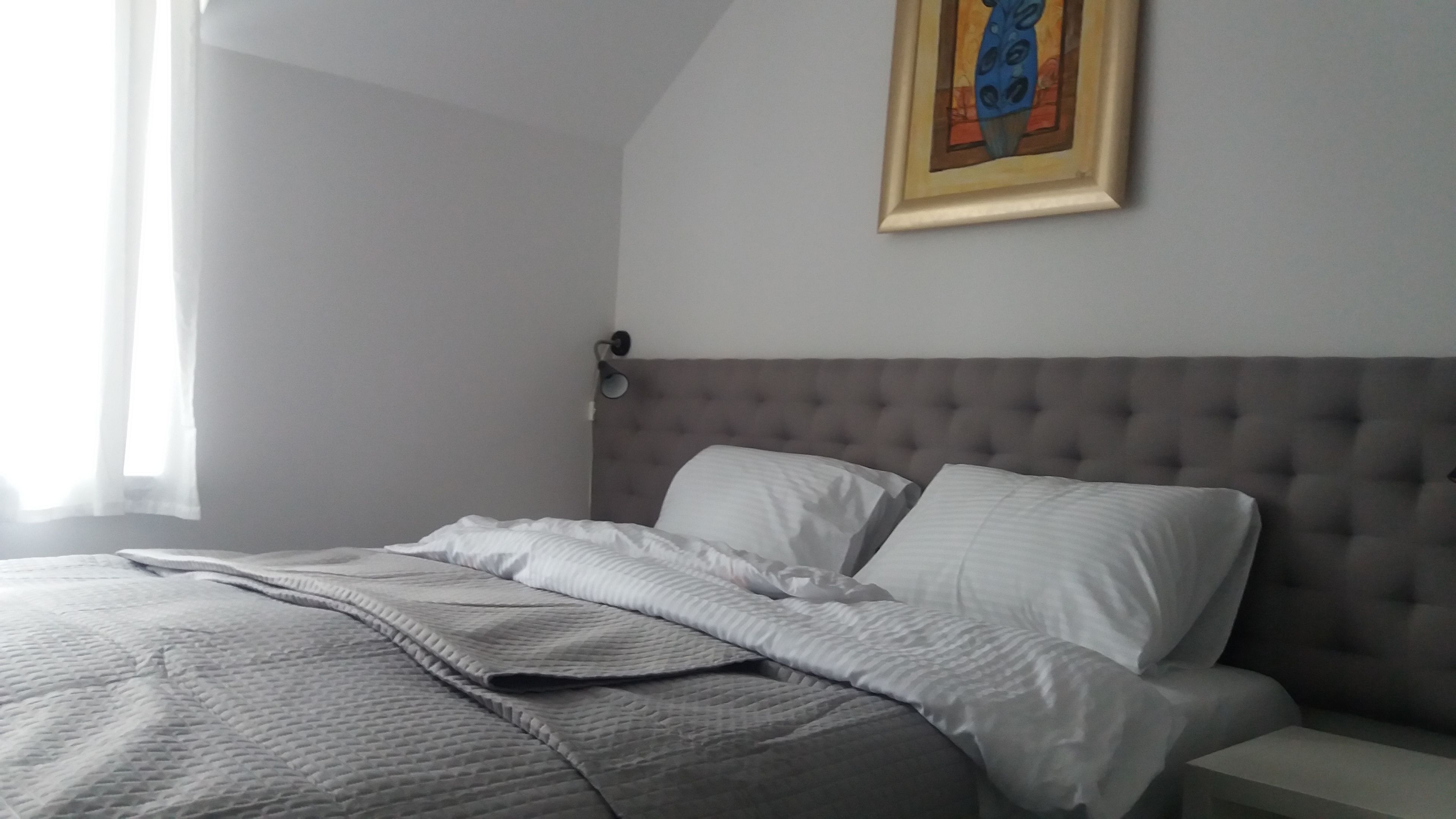 Căn hộ tiện nghi đơn giản, 1 phòng ngủ, bếp nhỏ, sát bãi biển (Apartament B) | Bộ đồ giường cao cấp, màn/rèm cản sáng, bàn ủi/dụng cụ ủi quần áo 