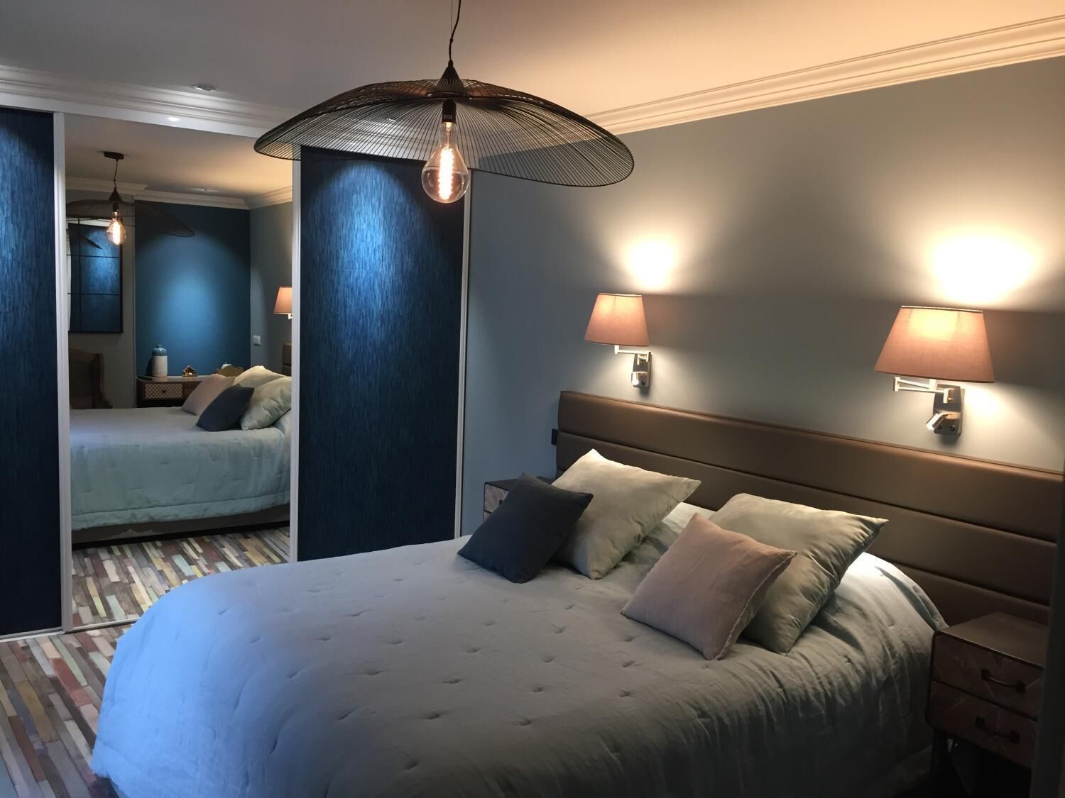 Individually decorated, individually furnished, blackout drapes