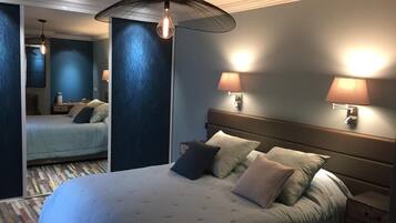 Individually decorated, individually furnished, blackout curtains