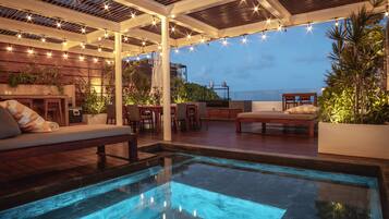 Terrasse sur le toit