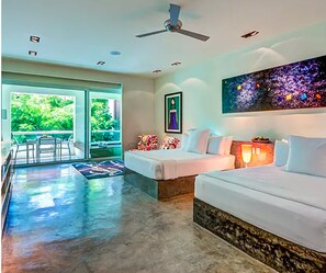 Premier Villa | 4 bedrooms, in-room safe, blackout drapes, iron/ironing board