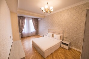 Departamento presidencial | 2 habitaciones, minibar y caja de seguridad en la habitación 