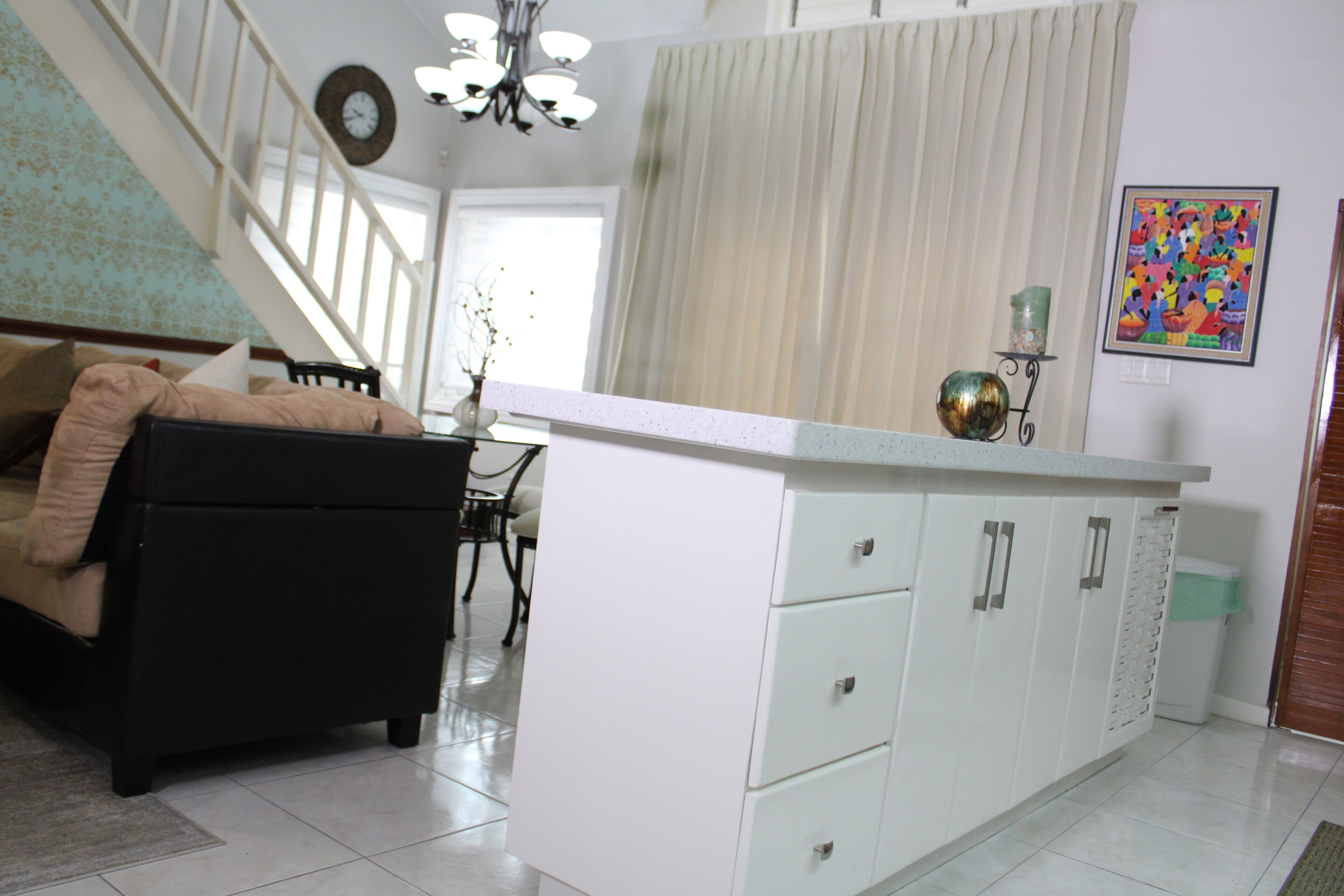 尊爵公寓 | 起居區 | 平面電視