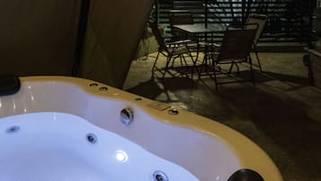 Family Cabin, 1 Bedroom | 1 bedroom, in-room safe, individually decorated, individually furnished
