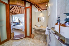 Two Bedroom Villa Klyfokoko Ocean View with Private Pool | Floor plan - Ora Resort Avia Blue Lagoon (Ceningan Island)