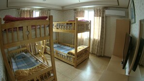 Shared Dormitory, Men only (4 persons) | Soundproofing, free WiFi