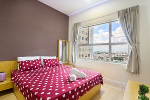 Apartment, 2 Schlafzimmer | 2 Schlafzimmer, Schreibtisch, kostenloses WLAN