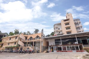 Overnatningsstedets facade