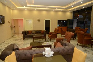 Sala de estar en el lobby