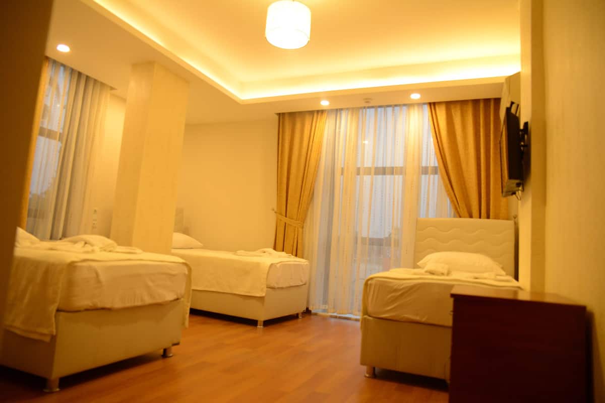 Triple Room | Laptop workspace, soundproofing, WiFi (free)