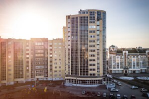숙박 시설 입구
