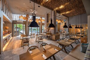 Daily buffet breakfast (IDR 302500 per person)