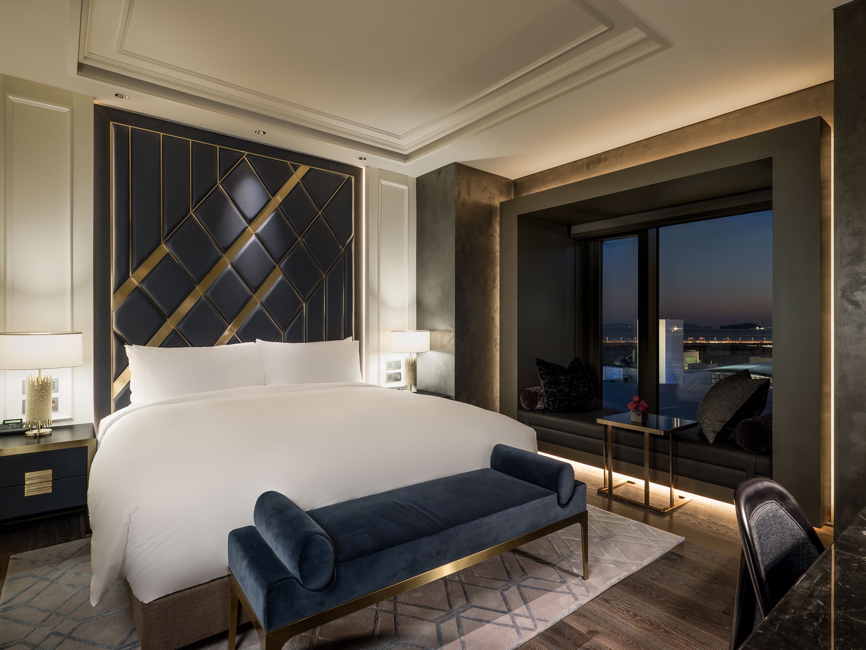 Minibar, in-room safe, blackout drapes, soundproofing