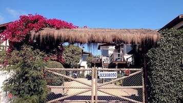 Entrada de la propiedad