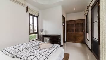 4 kamar tidur, Wi-Fi gratis, dan seprai linen