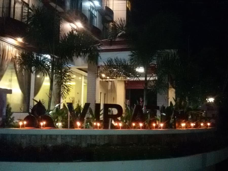 Fachada del alojamiento - Noche