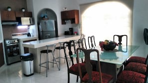 Opções para refeição no quarto