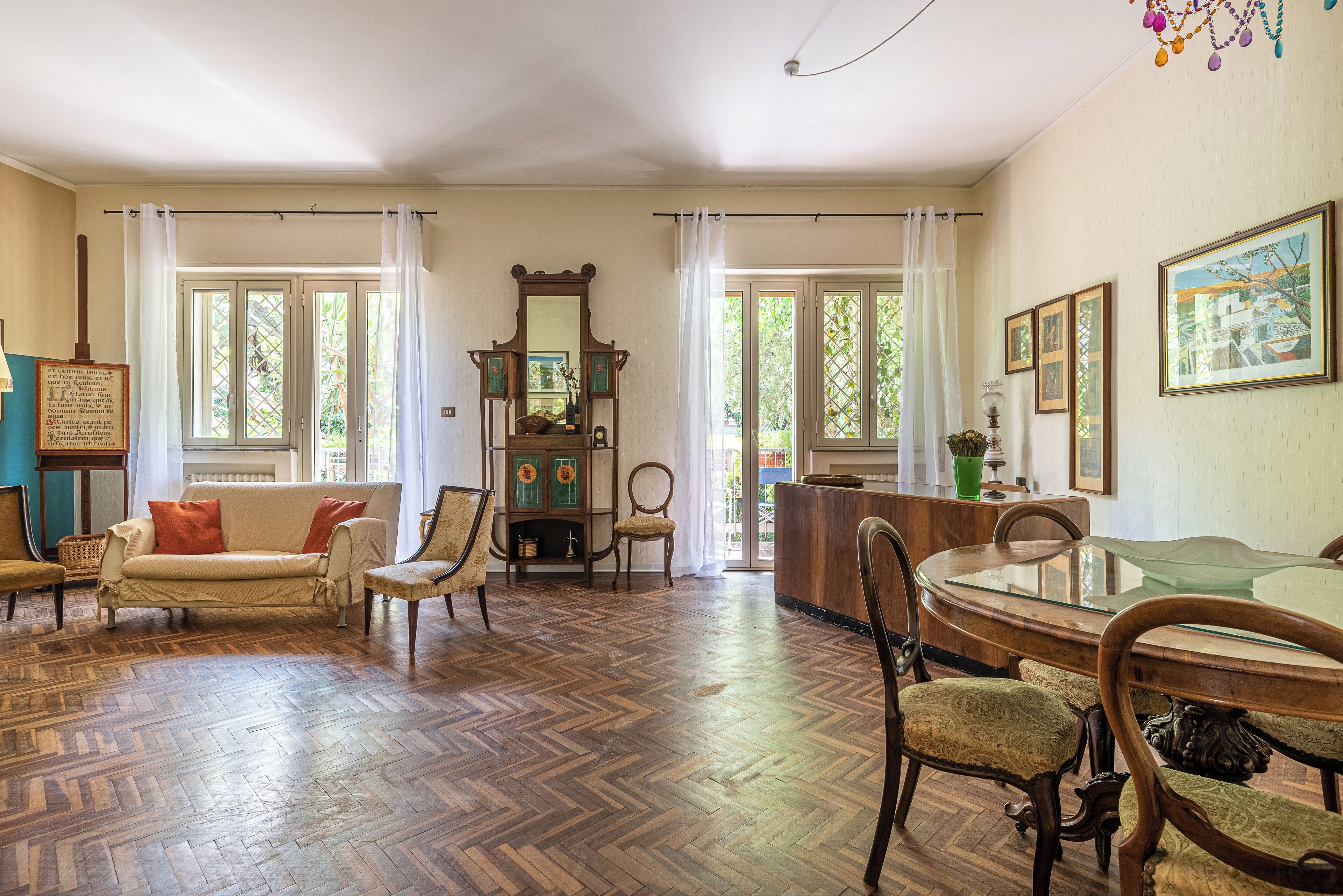 Apartment, 3 Bedrooms | Living area