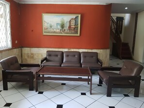 Sala de estar en el lobby