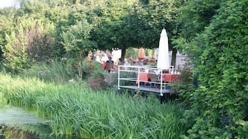 A szálláshely külső területei