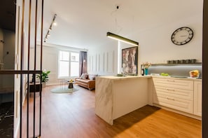 Living area - Old Town Premium Apartments (Kraków)