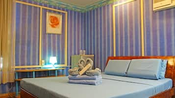 Chambre (Blue) | Minibar, coffres-forts dans les chambres, décoration personnalisée