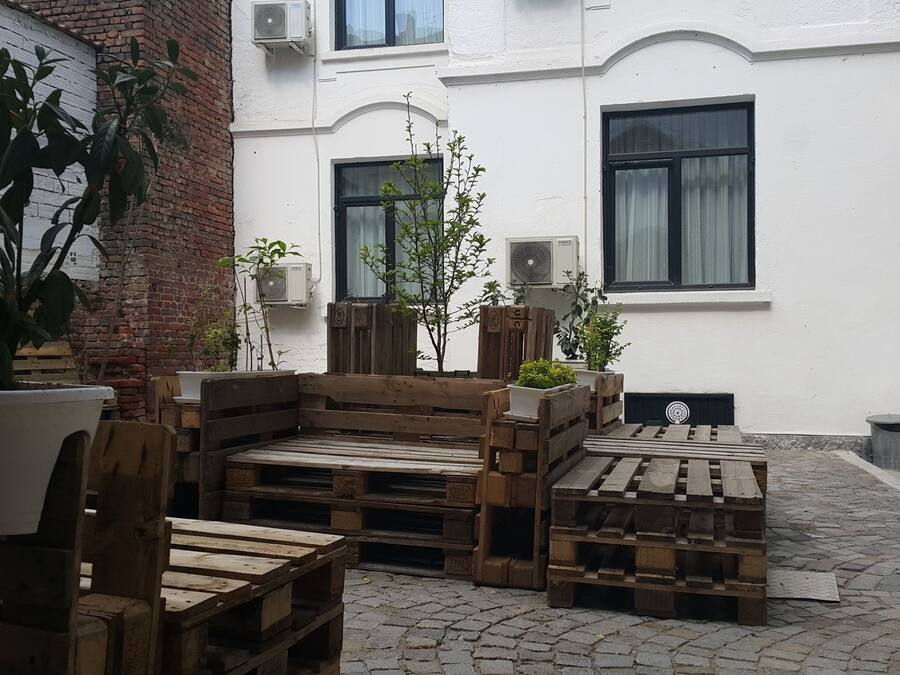 Voorkant van accommodatie