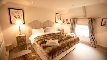 Hypo-allergenic bedding, individually decorated, individually furnished