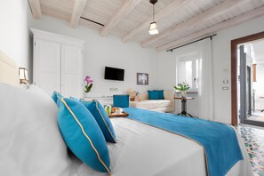 Draps en coton égyptien, literie de qualité supérieure, minibar