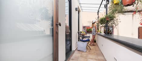 Chambre Double Exclusive, non-fumeur, terrasse | Terrasse/Patio