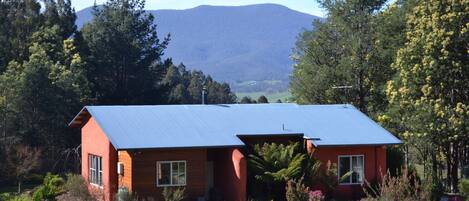 Majoituspaikan julkisivu