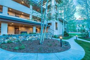 Front of property – evening/night