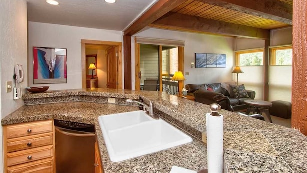 Dishwasher, dining table - Lodge E 103 (Steamboat Springs)