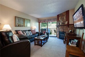 Flat-screen TV, fireplace - Ski Inn 325 (Steamboat Springs)