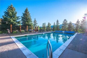 Outdoor pool, a heated pool - Rockies 2227 (Steamboat Springs)