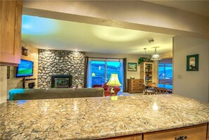 TV, fireplace, books - Storm Meadows 445 (Steamboat Springs)